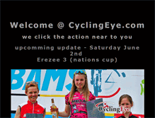 Tablet Screenshot of cyclingeye.com